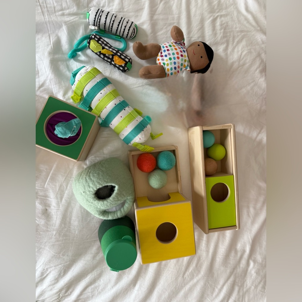 Various Lovevery toys